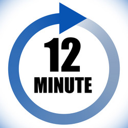 numbers numerals dial time duration and schedule vector image