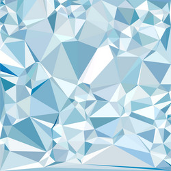 blue triangular low poly mosaic abstract pattern vector image