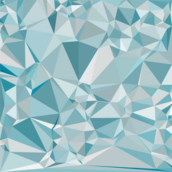 blue triangular low poly mosaic abstract pattern vector image