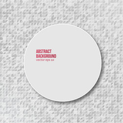 drawn circle abstract background pattern vector image
