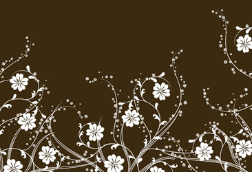 floral abstract background vector