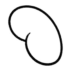 organic blob shapes with irregular fluid forms vector image