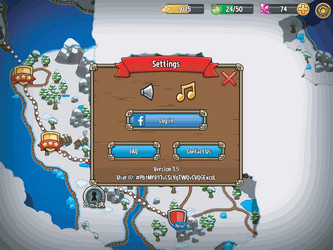 complete set of level button game ui pop-up icon vector image