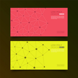 modern templates abstract geometric background vector image