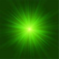 Abstract Glowing Green Sparkle Background vector image