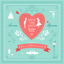 Wedding Ornaments & Decorative Elements Vector Image