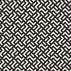 Geometric Interlocking Pattern vector image