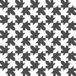 seamless maple leaf pattern regular tiled vector image