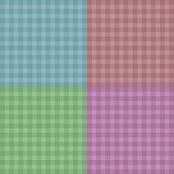 Background easy tileable red blue pink and green vector