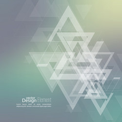 Fragmented Angular Abstraction vector image