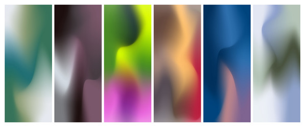 wavy gradient mesh background vector image
