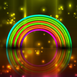 Rainbow Shiny Vector Images (over 36,000)