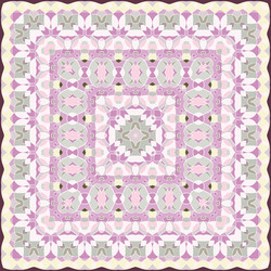 delicate colored handkerchief Vector Image