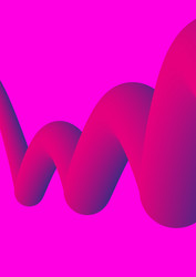 fluid background liquid plastic shapes with ultra vector image