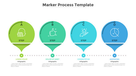 modern infographic template vector