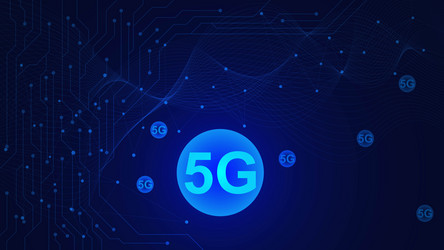 5g network wireless concept internet wi-fi vector image