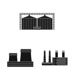 design architecture and technology icon vector image