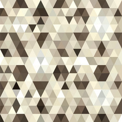 gold triangular low poly mosaic abstract pattern vector image