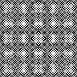 abstract black and white circle pattern background vector