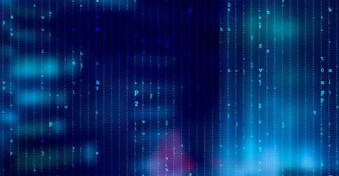 digital futuristic background science technology vector image