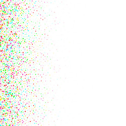 falling multicolored triangles abstract vector image