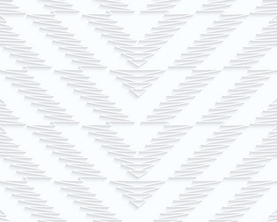 Quilling paper scribbled chevron vector