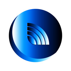 wifi icon symbol signal network connected vector image