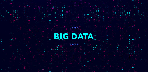 digital futuristic background science technology vector image