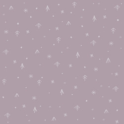 seamless pattern with christmas tree vector image