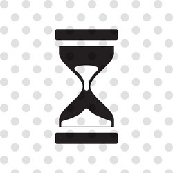 time icon design vector image