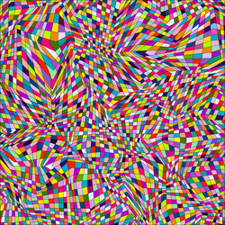 geometric lowpoly triangle linear seamless pattern vector image