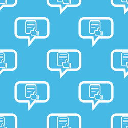 good document message pattern vector image