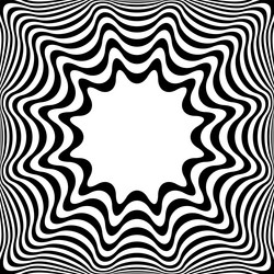abstract wavy lines pattern vector image