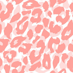 leopard print pattern repeating seamless vector image