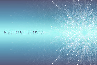 Network Connection Data Flow vector image