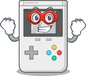 a picture handheld game scroll dressed vector image