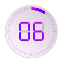 clock and watch vector