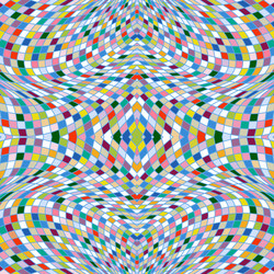 abstract color grid pattern vector image