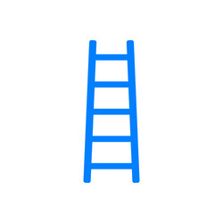 ladder and background vector image