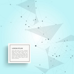 Technology connection background and abstract vector