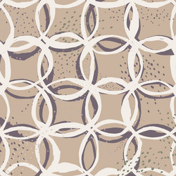 Sketchy Circle Pattern vector image