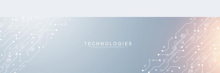 Technology Circuit Background vector image