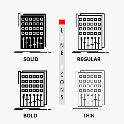 audio control mix mixer studio icon in thin vector image