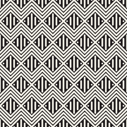 Geometric Zigzag Lattice Pattern vector image