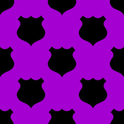 shield web icon flat design seamless gray pattern vector image
