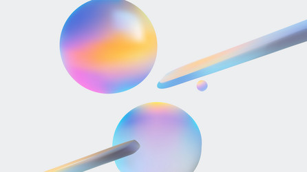 an artistic representation of abstract colorful vector image