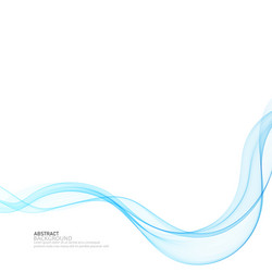 smooth abstract wave background modern futuristic vector image