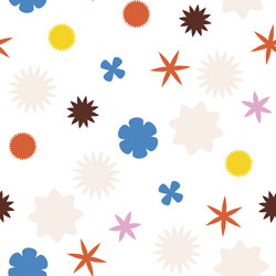 a colorful abstract seamless pattern featuring vector image