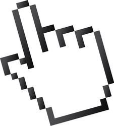 Computer Pointer Icon vector image