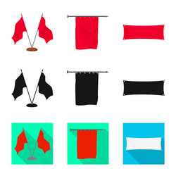 isolated object texture and presentation symbol vector image